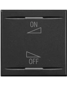 Bticino axolute dark cover on off regulation hs4911//2ai